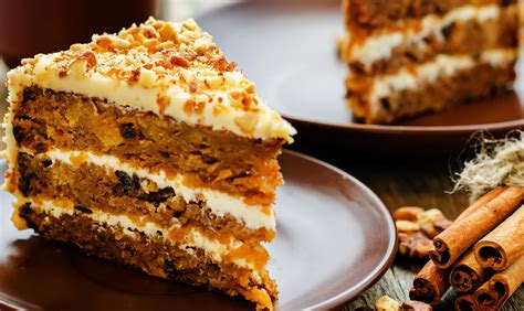 Ultimate Carrot Cake with Dates, Raisins and Walnuts - No Fail Recipes