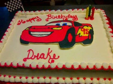 Lightning Mcqueen Birthday Cake - CakeCentral.com