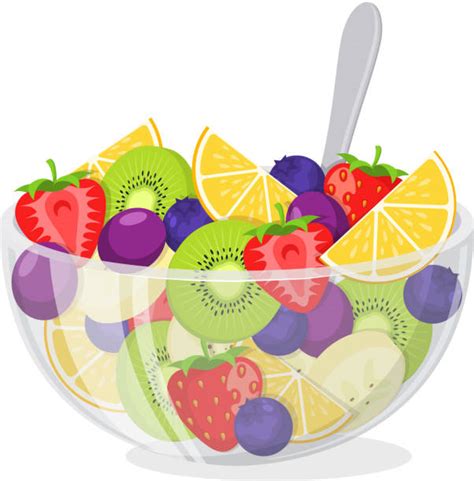 Royalty Free Fruit Salad Clip Art, Vector Images & Illustrations - iStock