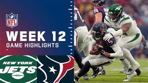 Jets vs. Texans Week 12 Highlights | NFL 2021 - YouTube