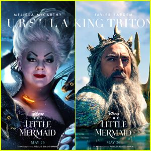 Melissa McCarthy’s Ursula & Javier Bardem’s King Triton Are Siblings In ...