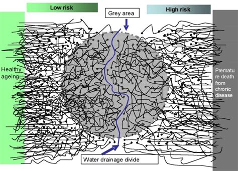 Tracing the water drainage divide. The real challenge is to draw the ...