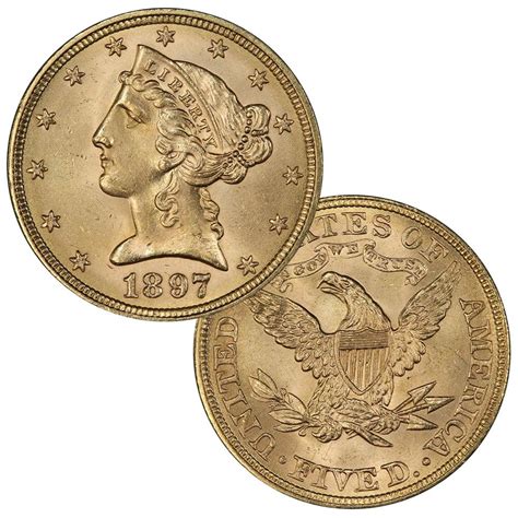 Late 1800s $5 Liberty Gold Coin Special - Premium Quality Brilliant Un