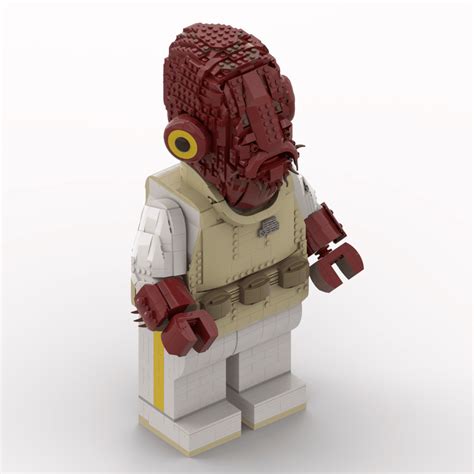 LEGO® instructions Admiral Ackbar Mega Figure (fits my Ackbar Head MOC)