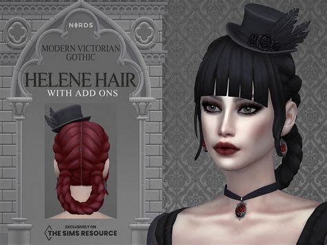 Sims 4 Victorian Hair