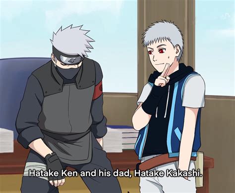 Hatake Kakashi and his son. by Hatake-Mina on DeviantArt