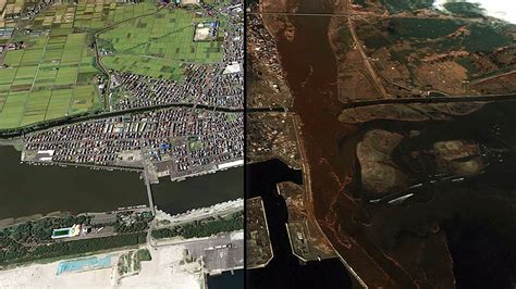 Japan Tsunami: Before and After