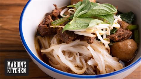 How to make Thai Beef Noodle Soup - Marion's Kitchen - YouTube