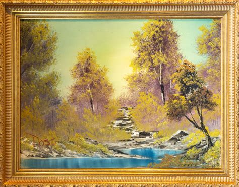 Bob Ross's First Painting For The Joy of Painting On Sale For $9.85m