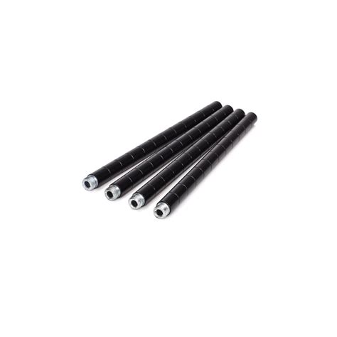 HSS Wire Shelving 12" Extension Pole, 7/8" Pole Diameter, 1.0 mm Pole ...