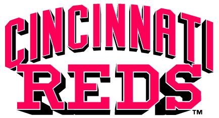 Cincinnati Reds Text Logo transparent PNG - StickPNG