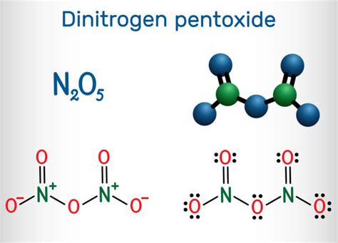 Formula For Dinitrogen Pentoxide Illustrations, Royalty-Free Vector ...