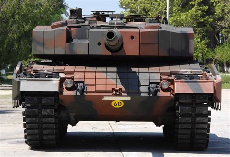 Greece unveils Leopard 2A4 tank upgrade package - Militarnyi