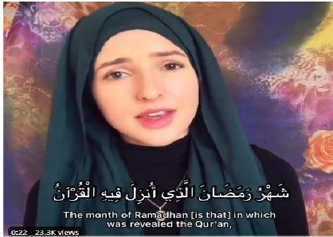 American signer Jennifer Grout recites verses about Ramdan - Muslim Mirror