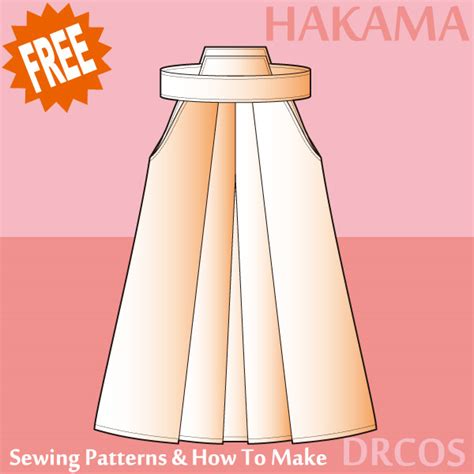 Hakama Sewing Patterns | DRCOS Patterns & How To Make