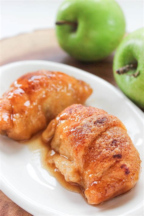 Easy Apple Dumpling Recipe - Baking Beauty