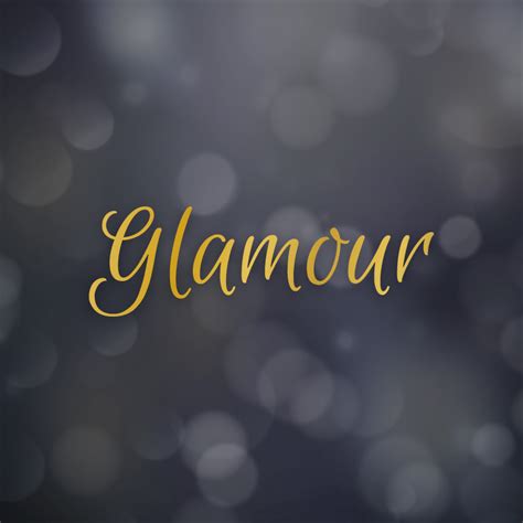 Glamour - Fashion text logo design - Roven Logos