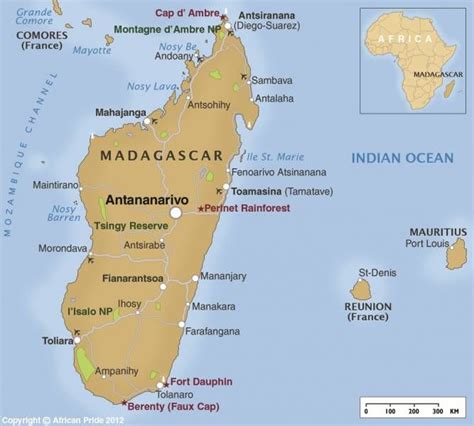 Madagascar map | Safari holidays, Sailing day, Madagascar