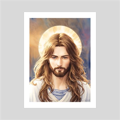 The Light of Jesus, an art print by Luca Cristantielli - INPRNT