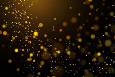 Gold Glitter Light Bokeh Background. Graphic by khanisorn · Creative ...