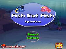 Fish Eat Fish 3 Players - Fishing Games