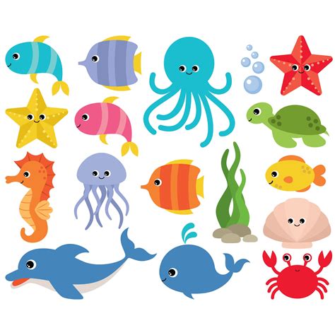 Sea Animals Clipart