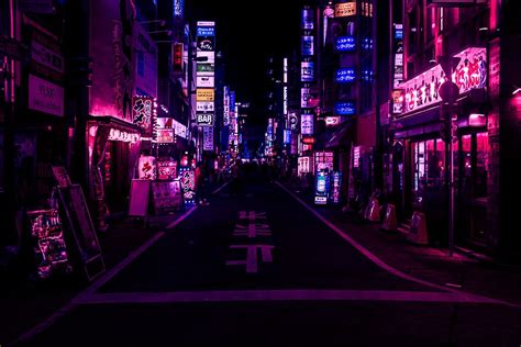 HD wallpaper: shinjuku, japan, night, tokyo, city, building exterior ...