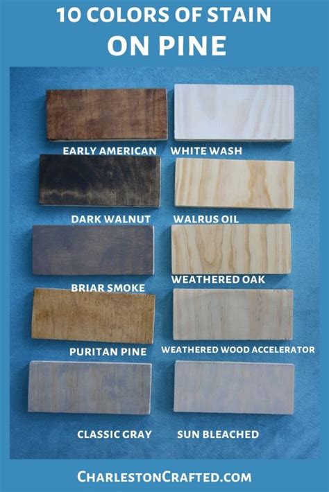 The Best Wood Stains on Pine