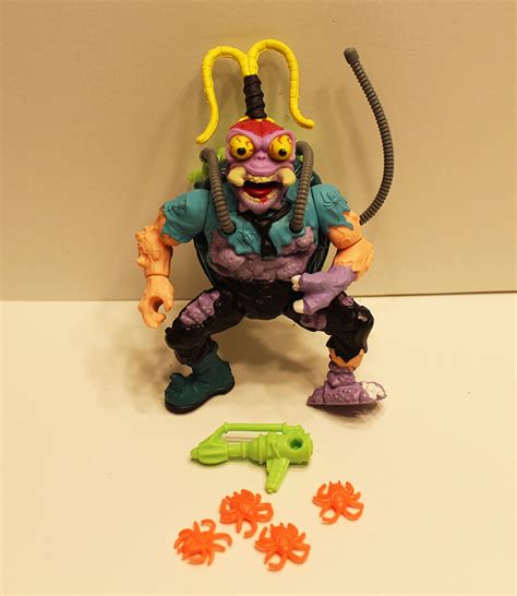 Teenage Mutant Ninja Turtles Scumbug Action Figure Complete Vintage ...