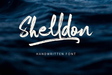 Shelldon Brush Script Font Demo – Free Design Resources