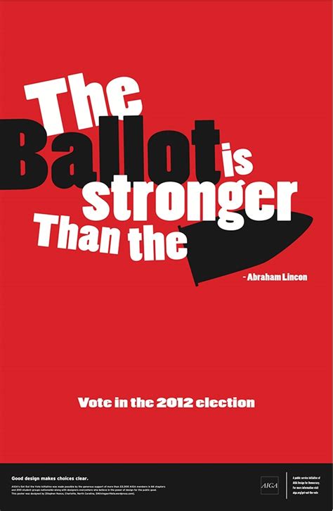 Get Out The Vote Poster Design on Behance