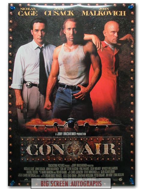 Con-Air one sheet poster | Big Screen Autographs