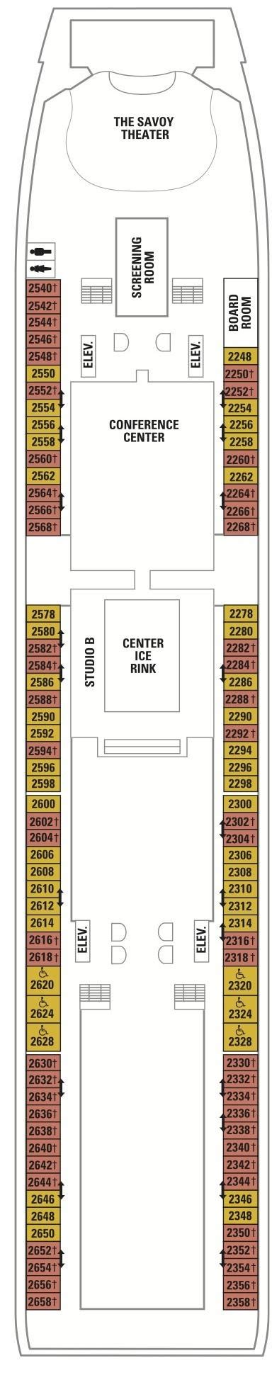 Mariner of the Seas Deck Plans