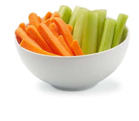 Carrot And Celery Sticks