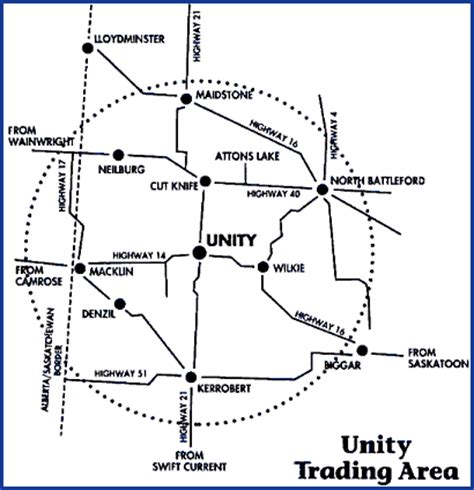 Town of Unity Location and Maps