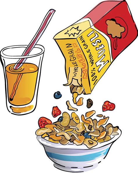 Cereal clipart breakfast cereal, Cereal breakfast cereal Transparent ...