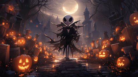 Jack Skellington Halloween Wallpaper with Psd + AI on Behance