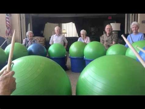 Drums Alive | Elderly activities, Senior activities, Nursing home ...