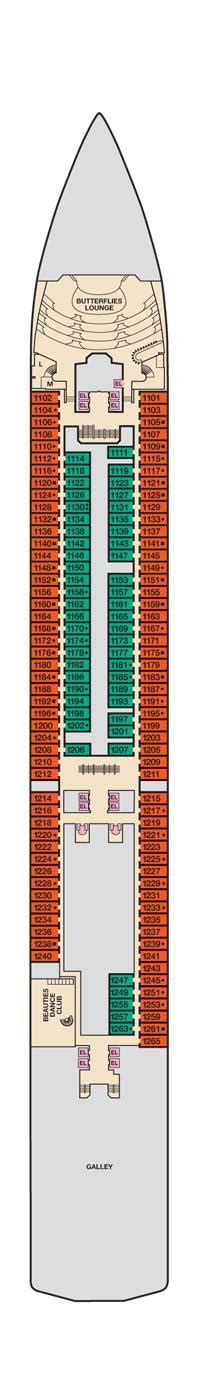 Carnival Pride Deck Plans