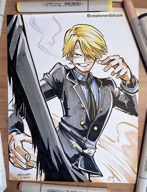 Sanji New World Drawing