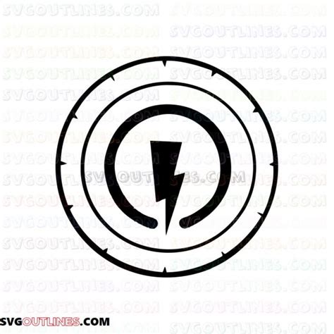 Rusty Rivets Logo outline svg dxf eps pdf png