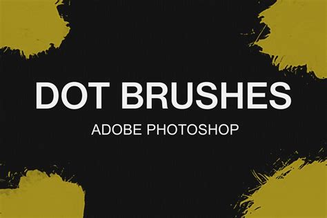 Adobe Photoshop dot brush pack paint brushes set (2644313)