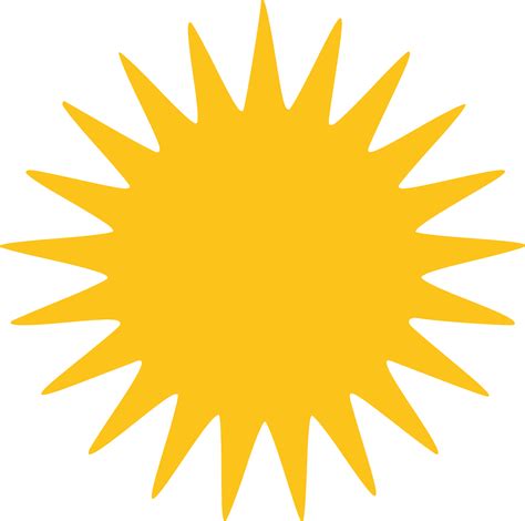 Rays of the sun clipart - Clipground