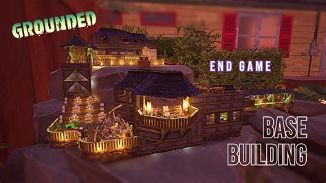 End Game Base - GROUNDED Base Building | Speed Build - YouTube