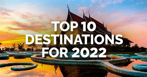 2022 Top Travel Destinations - Sky Bird Travel Blog