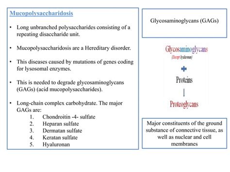 Mucopolysaccharidosis | PPT