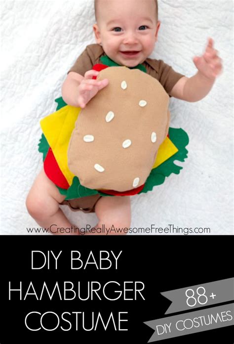 80 DIY Halloween costumes {+ a baby hamburger} - C.R.A.F.T.