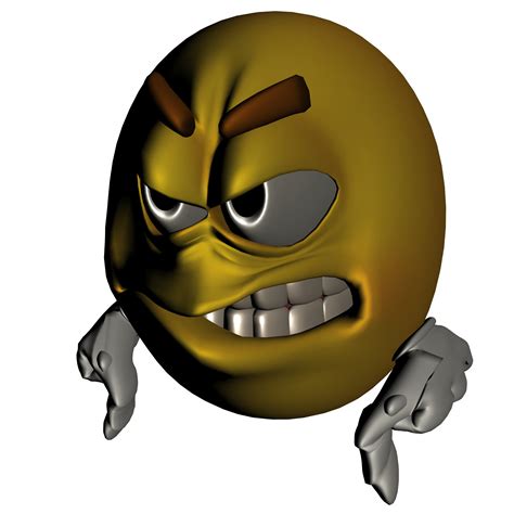 Angry 3d Smiley Free Stock Photo - Public Domain Pictures