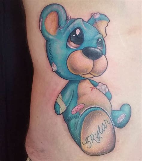 16 Cute & Cuddly Teddy Bear Tattoos And Meanings - Tattoos Win | Teddy ...