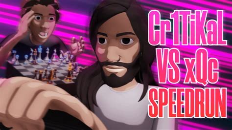 Cr1TiKaL vs xQc Chess Match Any% Speedrun | Animation - YouTube